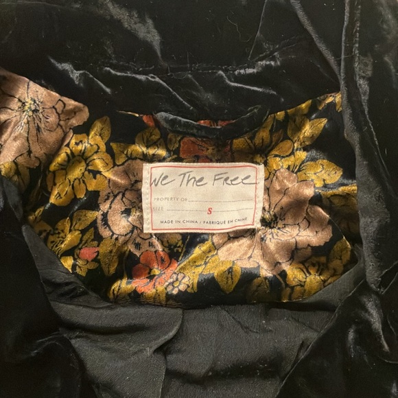 Free people velvet jacket - Picture 3 of 6